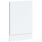 vidaXL Πίνακας πλυντηρίου πιάτων Porto Γκρι sonoma 45x1,5x57 εκ.
