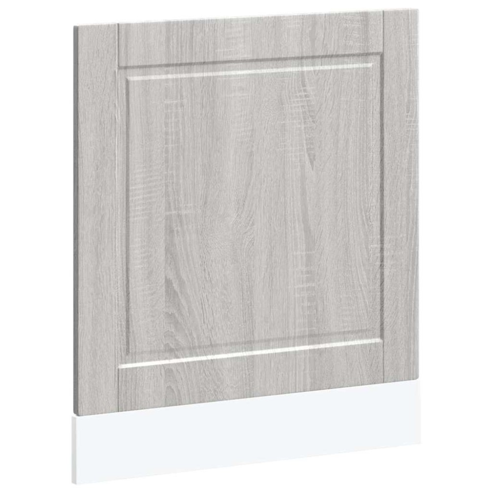 vidaXL Πίνακας πλυντηρίου πιάτων Porto Γκρι Sonoma 60x1,5x57 εκ.