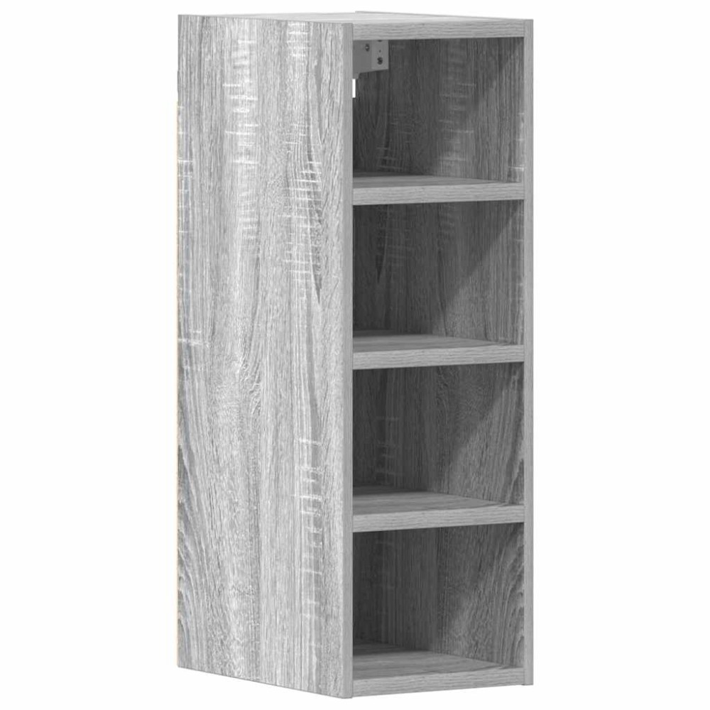 vidaXL Κρεμαστό Ντουλάπι "Riga" Γκρι Sonoma 20x29,5x60 εκ. από Τεχνητό Ξύλο