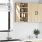 vidaXL Κρεμαστό Ντουλάπι "Riga" Ξύλο Sonoma Δρυς 30x29,5x60 εκ. από Τεχνητό Ξύλο