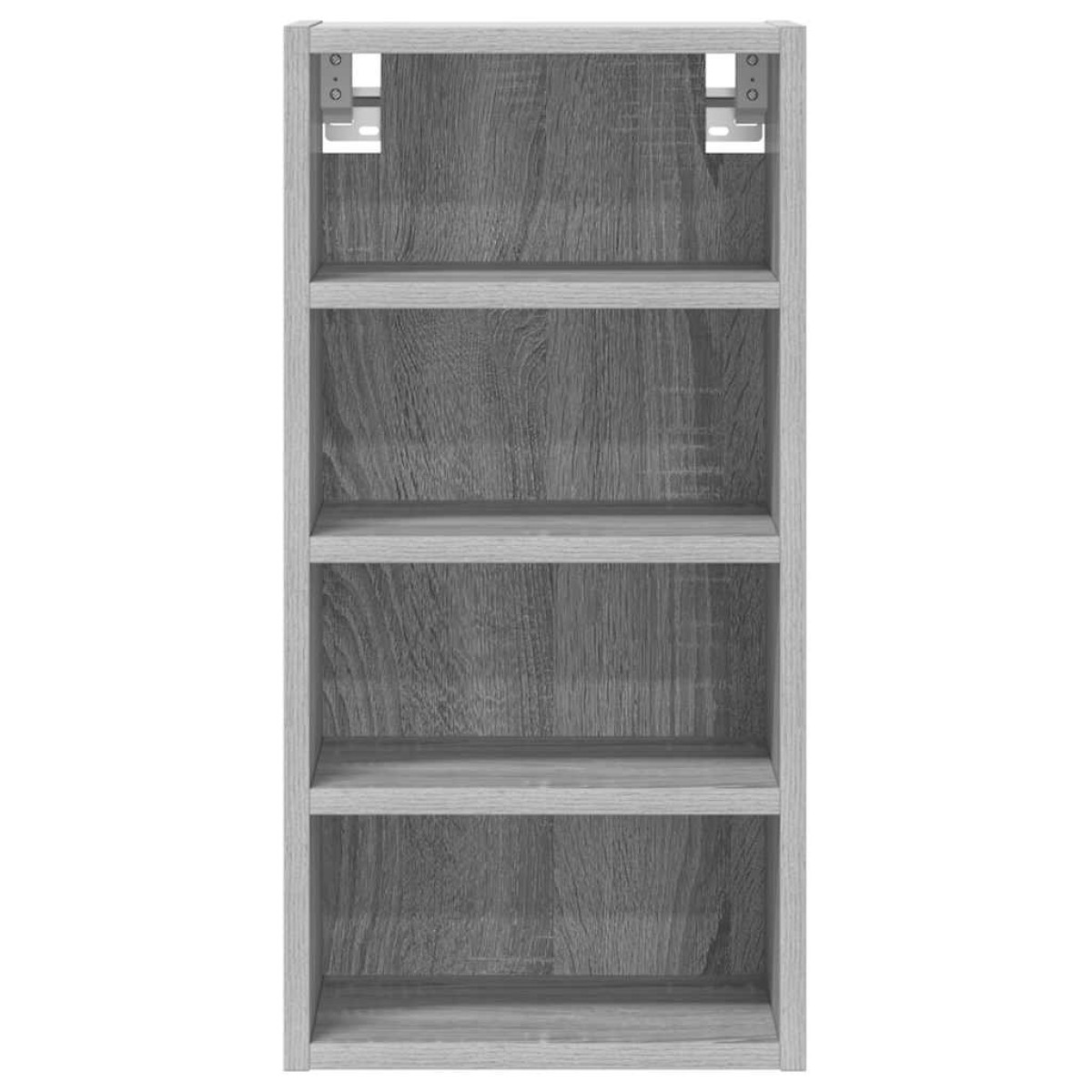 vidaXL Κρεμαστό Ντουλάπι "Riga" Γκρι Sonoma 30x29,5x60 εκ. από Τεχνητό Ξύλο