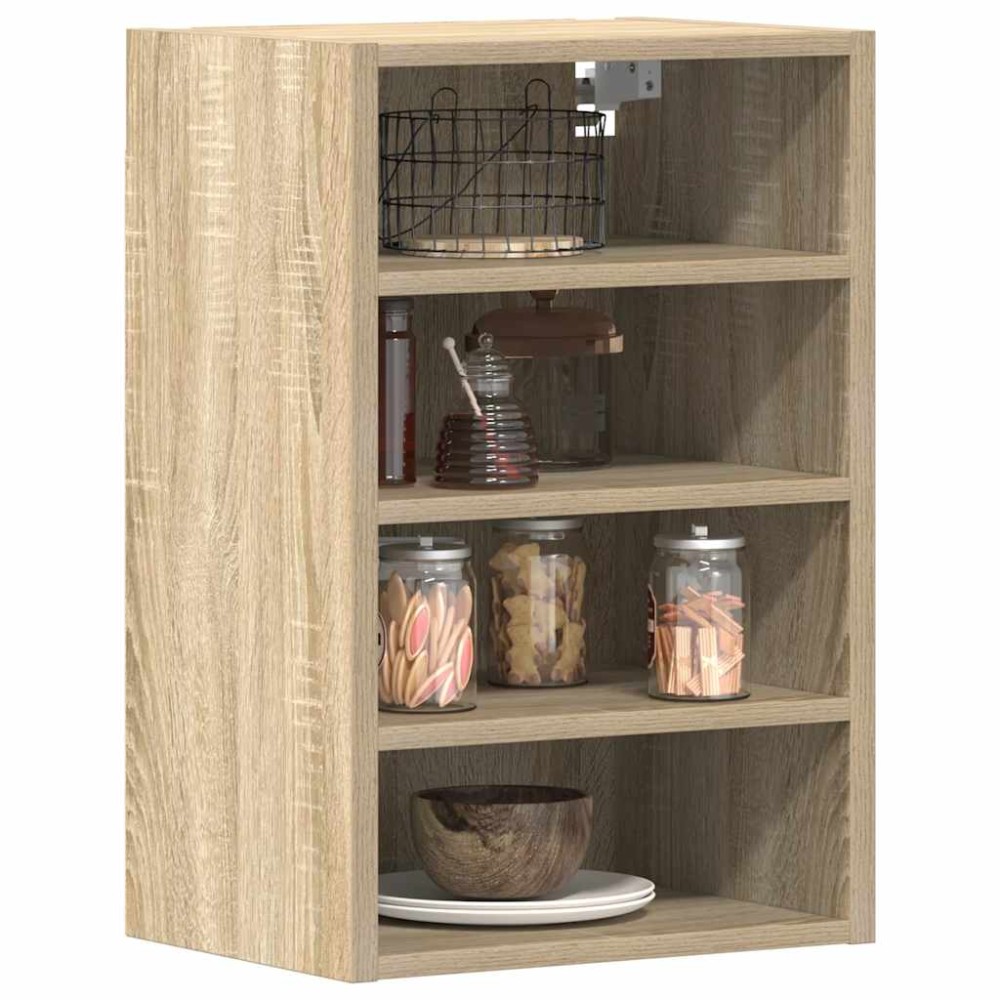vidaXL Κρεμαστό Ντουλάπι "Riga" Ξύλο Sonoma Δρυς 40x29,5x60 εκ. από Τεχνητό Ξύλο