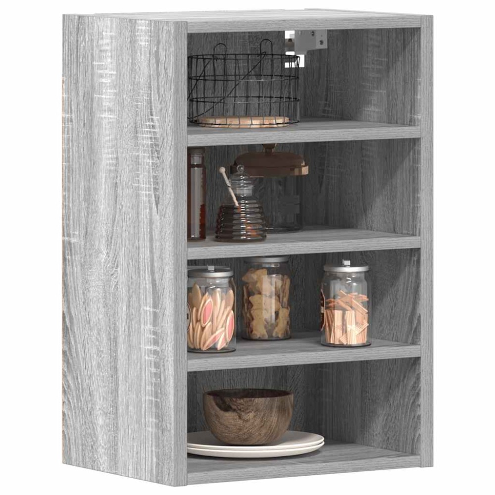 vidaXL Κρεμαστό Ντουλάπι "Riga" Γκρι Sonoma 40x29,5x60 εκ. από Τεχνητό Ξύλο