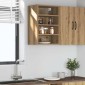 vidaXL Κρεμαστό Ντουλάπι "Riga" από Τεχνητό Δρυ 40x29,5x60 εκ. από Τεχνητό Ξύλο