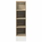 vidaXL Ντουλάπι Δαπέδου Riga Sonoma Δρυς 20x44,5x81,5 εκ. Ξύλο