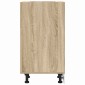 vidaXL Ντουλάπι Δαπέδου Riga Sonoma Δρυς 20x44,5x81,5 εκ. Ξύλο