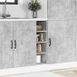 vidaXL Ντουλάπι "Riga" Γκρι από Σκυρόδεμα 20x44,5x81,5 εκ. από Τεχνητό Ξύλο