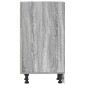 vidaXL Ντουλάπι "Riga" Γκρι Sonoma 20x44,5x81,5 εκ. από Τεχνητό Ξύλο