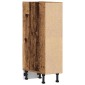 vidaXL Κάτω ντουλάπι Riga Παλιό ξύλο 20x44,5x81,5 cm