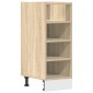vidaXL Ντουλάπι "Riga" Sonoma Δρυς 30x44,5x81,5 εκ. από Τεχνητό Ξύλο