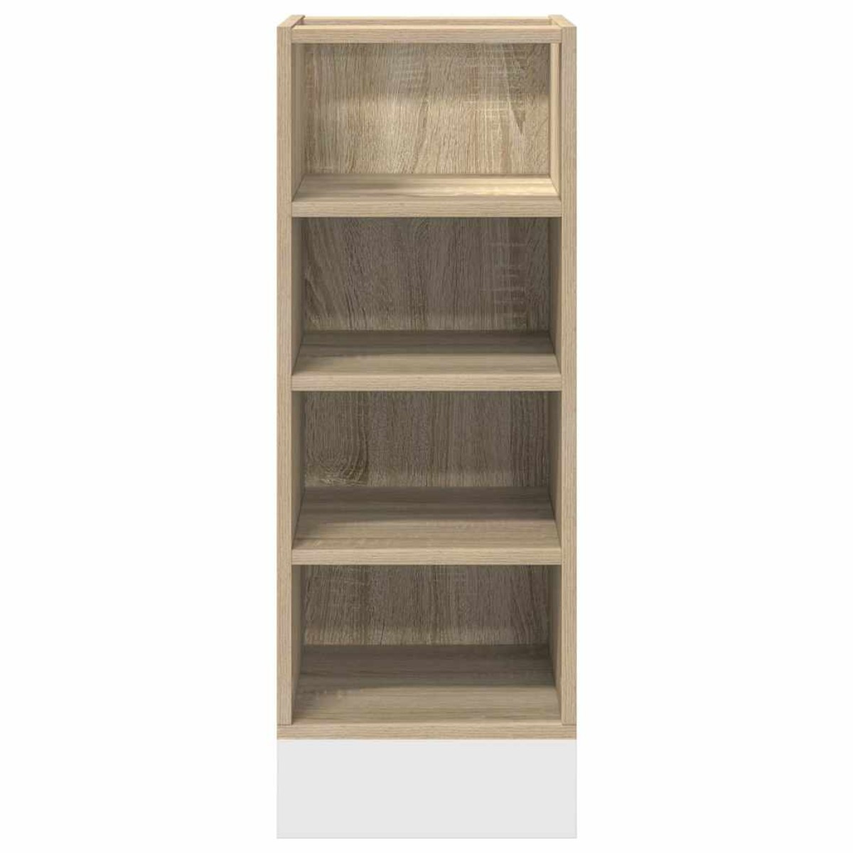 vidaXL Ντουλάπι "Riga" Sonoma Δρυς 30x44,5x81,5 εκ. από Τεχνητό Ξύλο