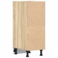 vidaXL Ντουλάπι "Riga" Sonoma Δρυς 30x44,5x81,5 εκ. από Τεχνητό Ξύλο