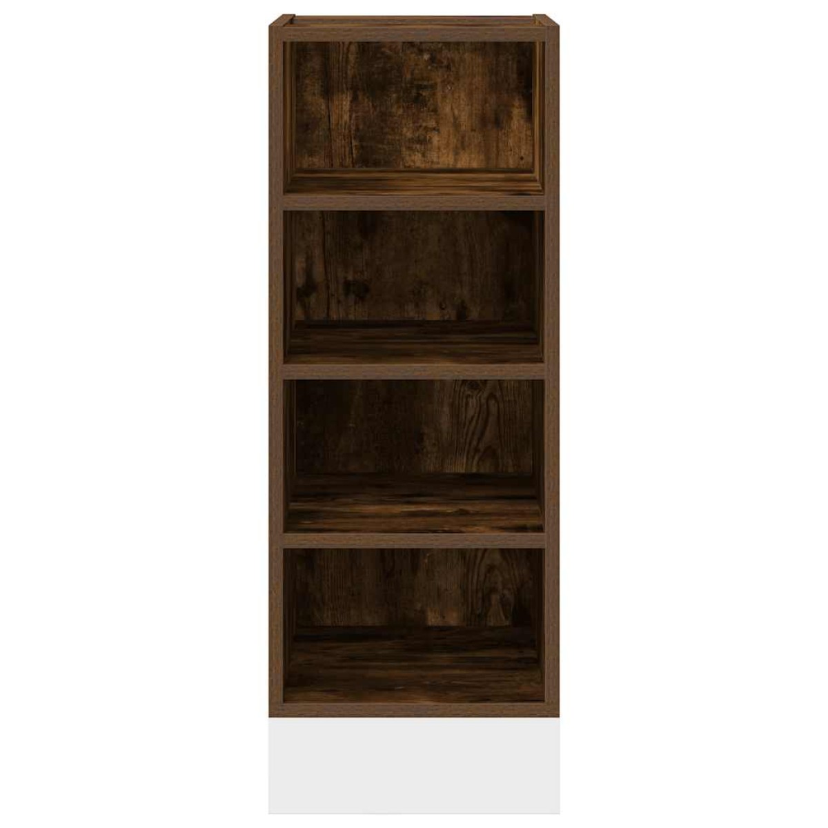 vidaXL Ντουλάπι "Riga" Καπνιστή Δρυς 30x44,5x81,5 εκ. από Τεχνητό Ξύλο