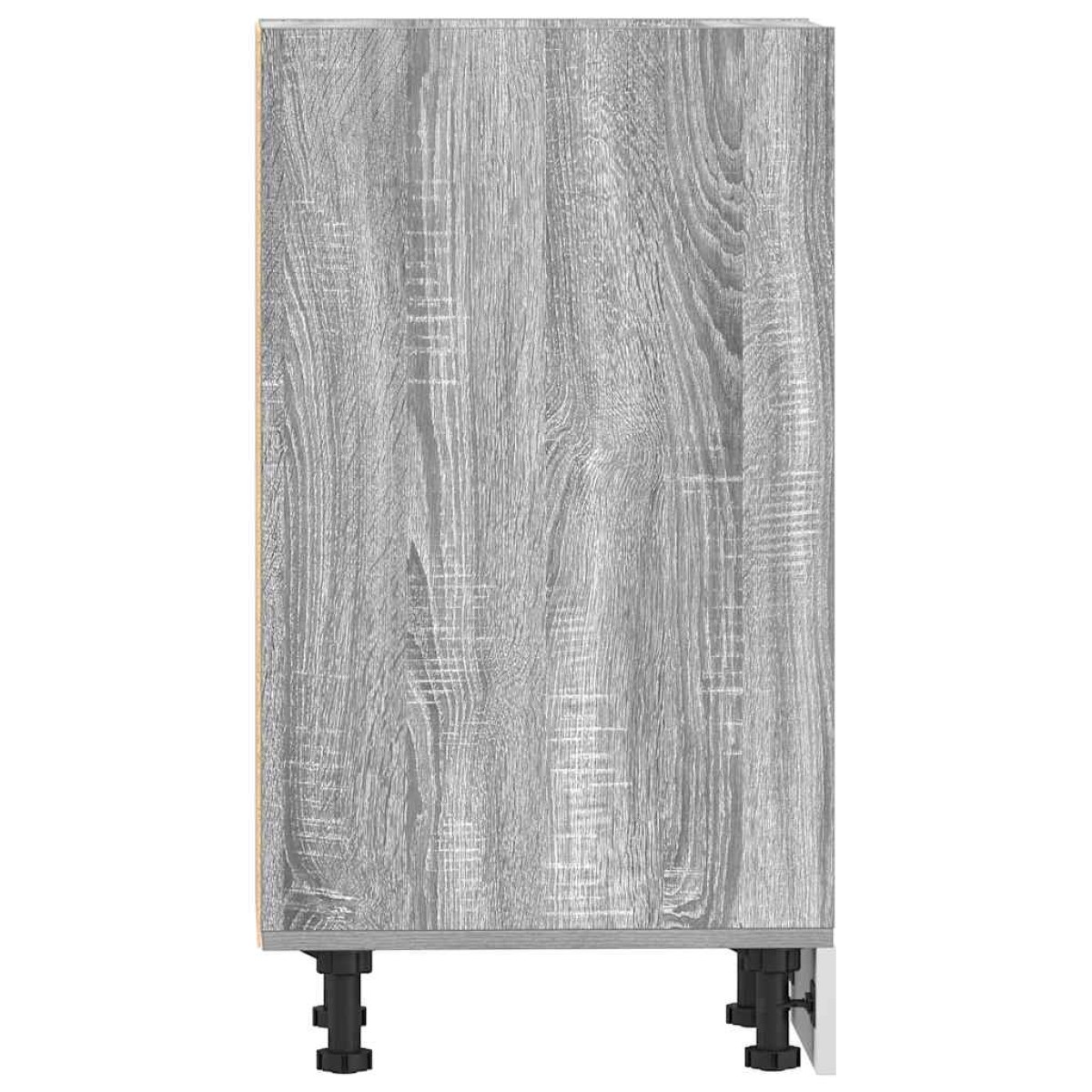 vidaXL Ντουλάπι "Riga" Γκρι Sonoma 30x44,5x81,5 εκ. από Τεχνητό Ξύλο