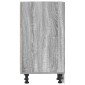 vidaXL Ντουλάπι "Riga" Γκρι Sonoma 30x44,5x81,5 εκ. από Τεχνητό Ξύλο