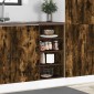 vidaXL Ντουλάπι "Riga" Καπνιστή Δρυς 40x44,5x81,5 εκ. από Τεχνητό Ξύλο