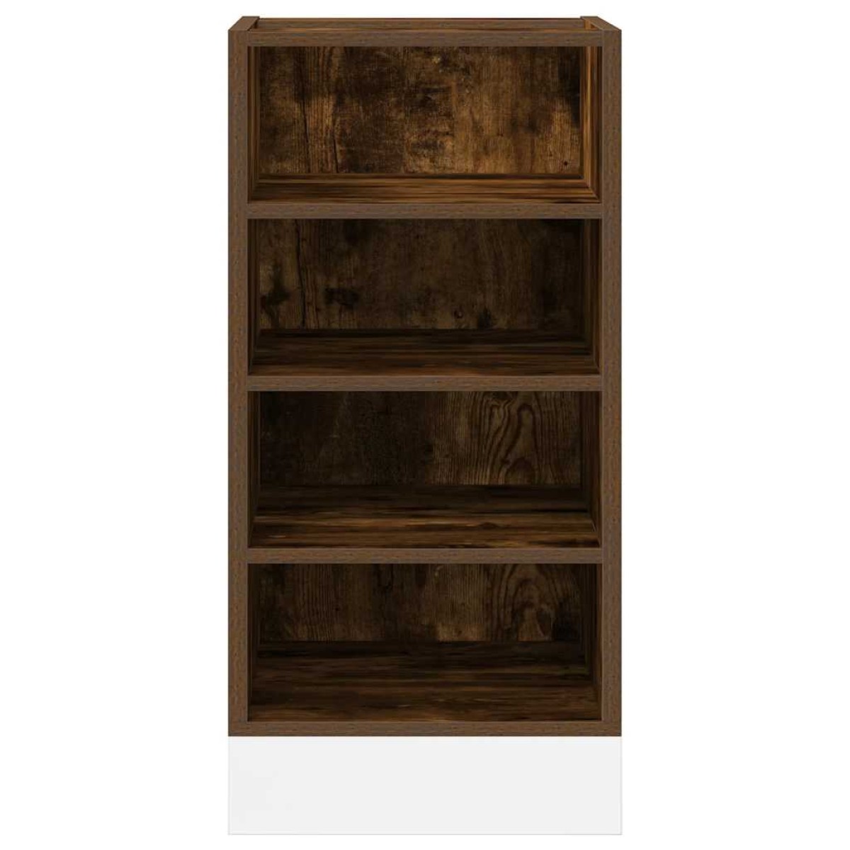 vidaXL Ντουλάπι "Riga" Καπνιστή Δρυς 40x44,5x81,5 εκ. από Τεχνητό Ξύλο