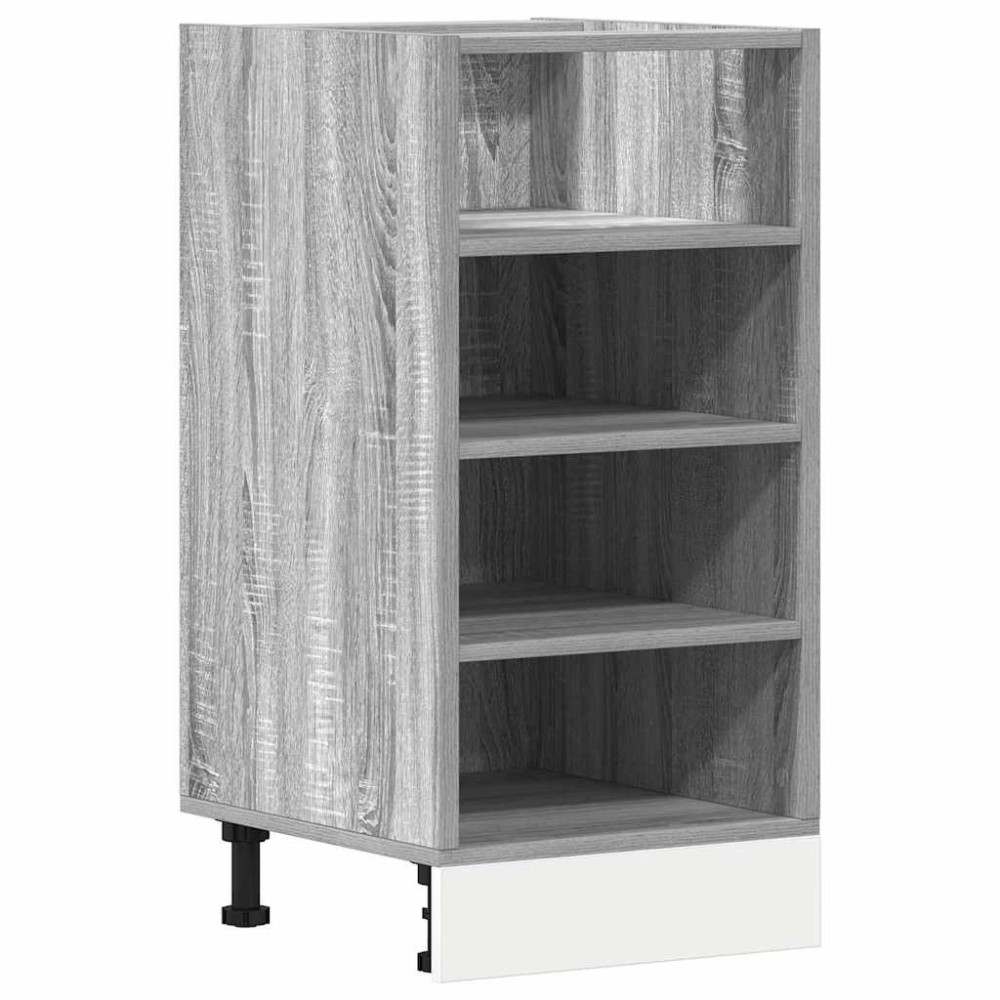 vidaXL Ντουλάπι "Riga" Γκρι Sonoma 40x44,5x81,5 εκ. από Τεχνητό Ξύλο