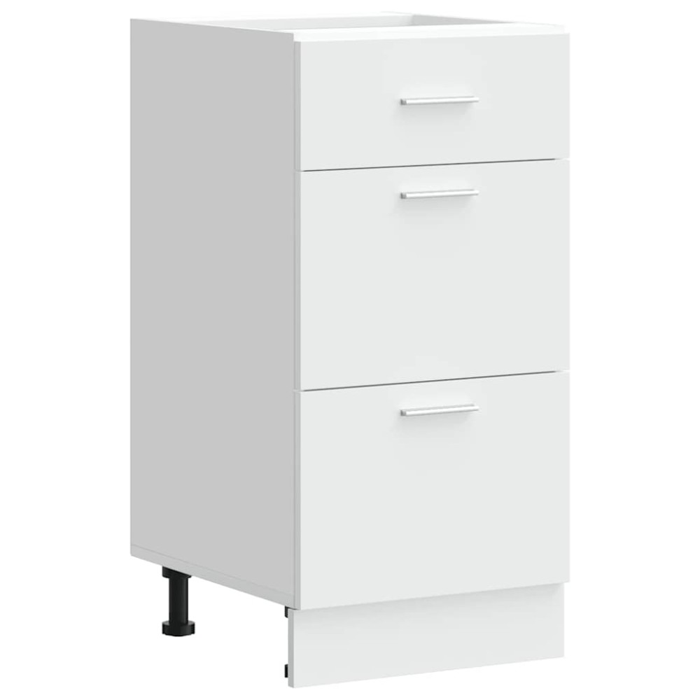 vidaXL Ντουλάπι "Lyon" Λευκό 40x46x81,5 εκ. από Τεχνητό Ξύλο