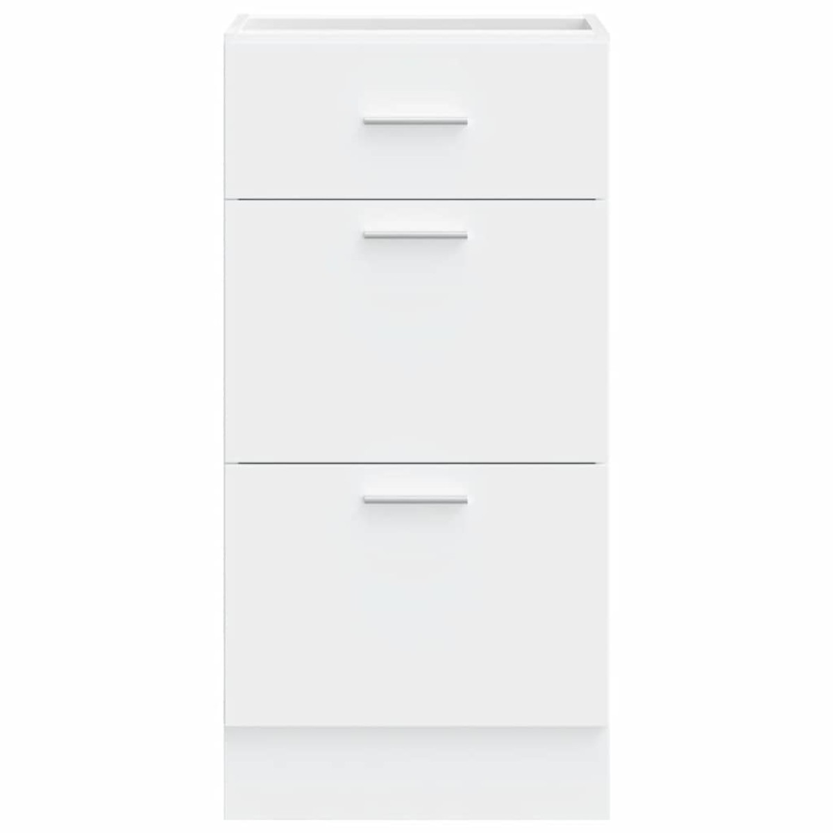 vidaXL Ντουλάπι "Lyon" Λευκό 40x46x81,5 εκ. από Τεχνητό Ξύλο