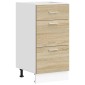 vidaXL Ντουλάπι "Lyon" Sonoma Δρυς 40x46x81,5 εκ. από Τεχνητό Ξύλο