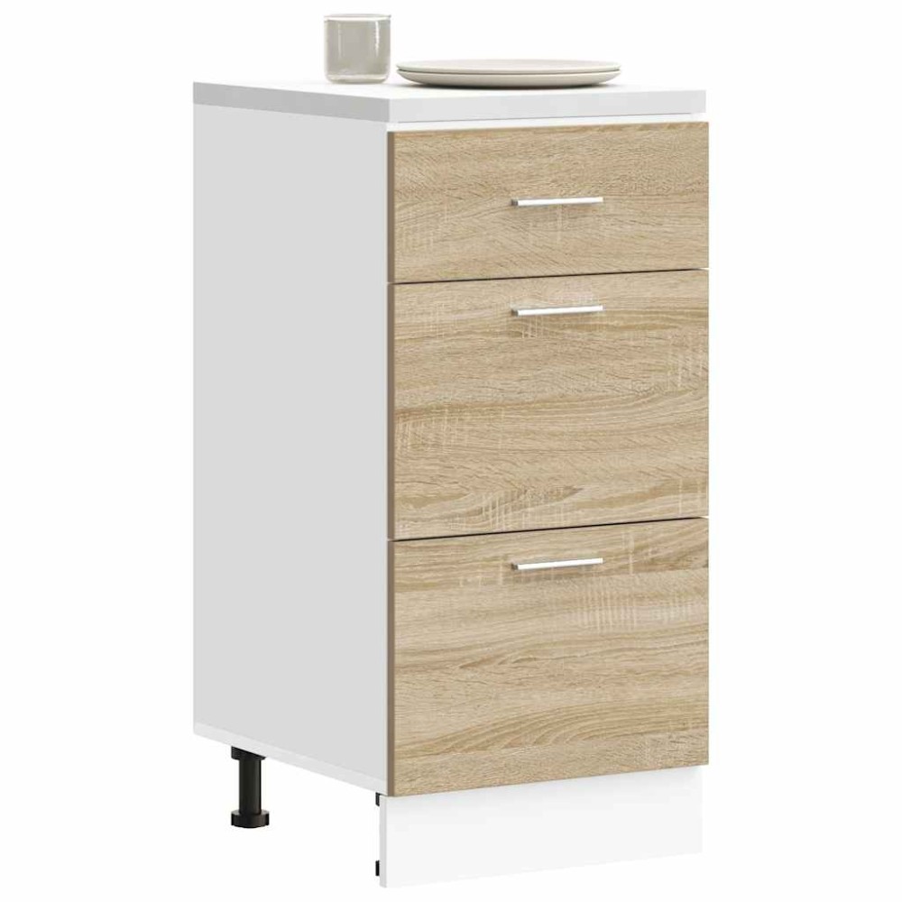 vidaXL Ντουλάπι "Lyon" Sonoma Δρυς 40x46x81,5 εκ. από Τεχνητό Ξύλο