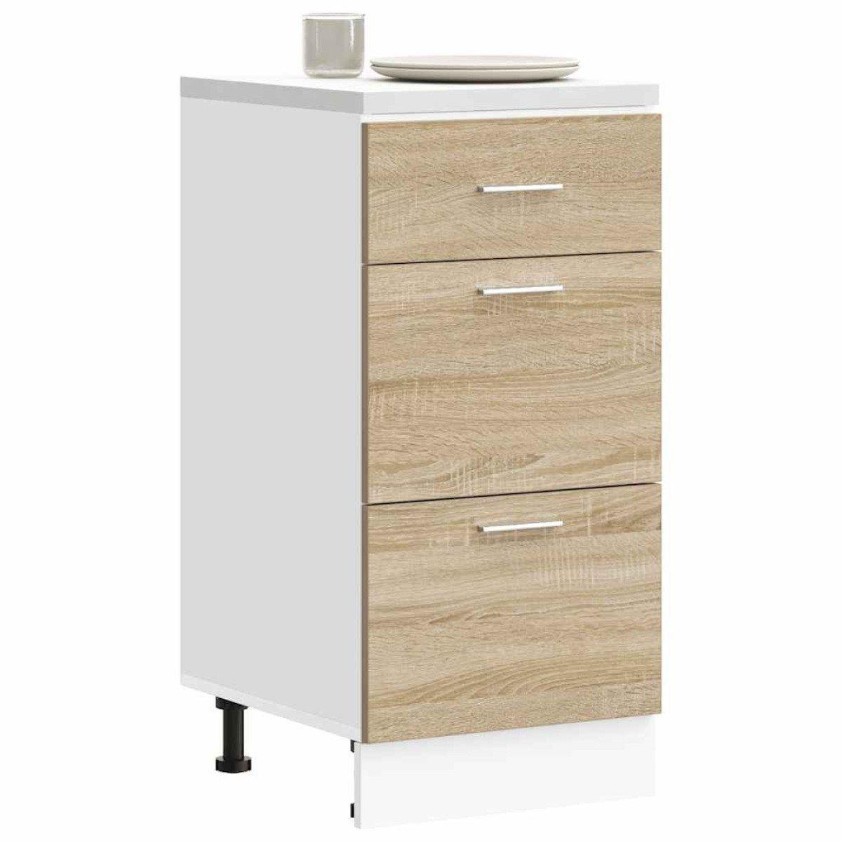 vidaXL Ντουλάπι "Lyon" Sonoma Δρυς 40x46x81,5 εκ. από Τεχνητό Ξύλο