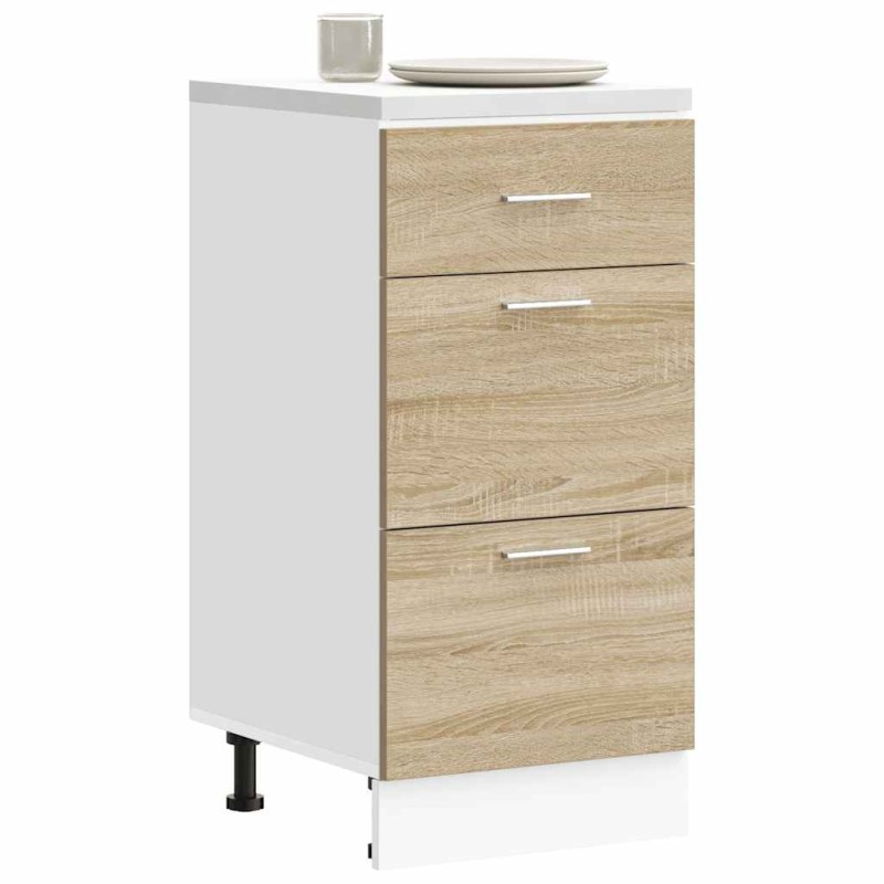 vidaXL Ντουλάπι "Lyon" Sonoma Δρυς 40x46x81,5 εκ. από Τεχνητό Ξύλο