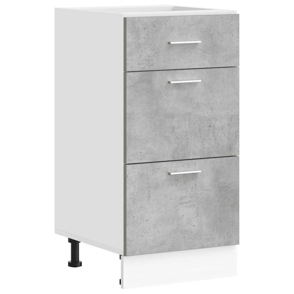 vidaXL Ντουλάπι "Lyon" Γκρι από Σκυρόδεμα 40x46x81,5 εκ. από Τεχνητό Ξύλο