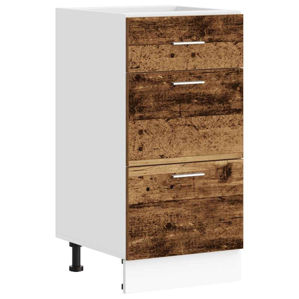 vidaXL Ντουλάπι "Lyon" από Παλιό Ξύλο 40x46x81,5 εκ. από Τεχνητό Ξύλο