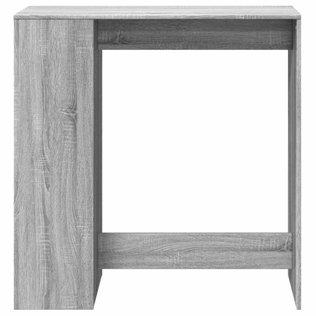 vidaXL Τραπέζι Μπαρ Γκρι Sonoma 101x40x103,5 εκ. από Επεξεργ. Ξύλο