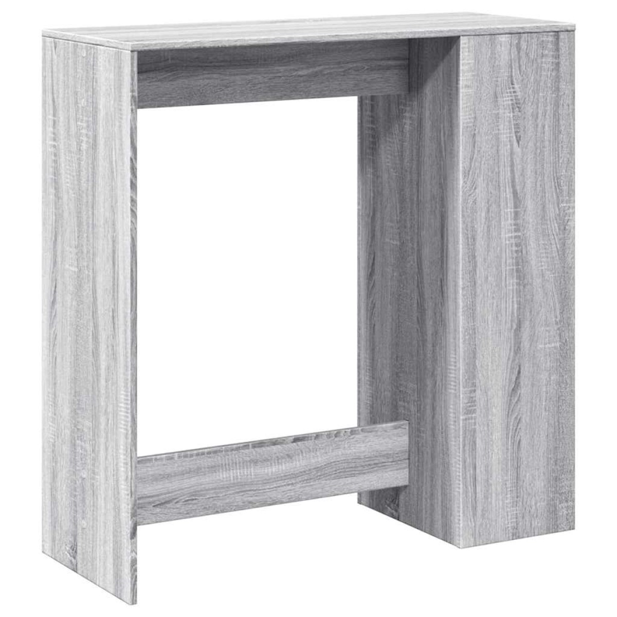 vidaXL Τραπέζι Μπαρ Γκρι Sonoma 101x40x103,5 εκ. από Επεξεργ. Ξύλο