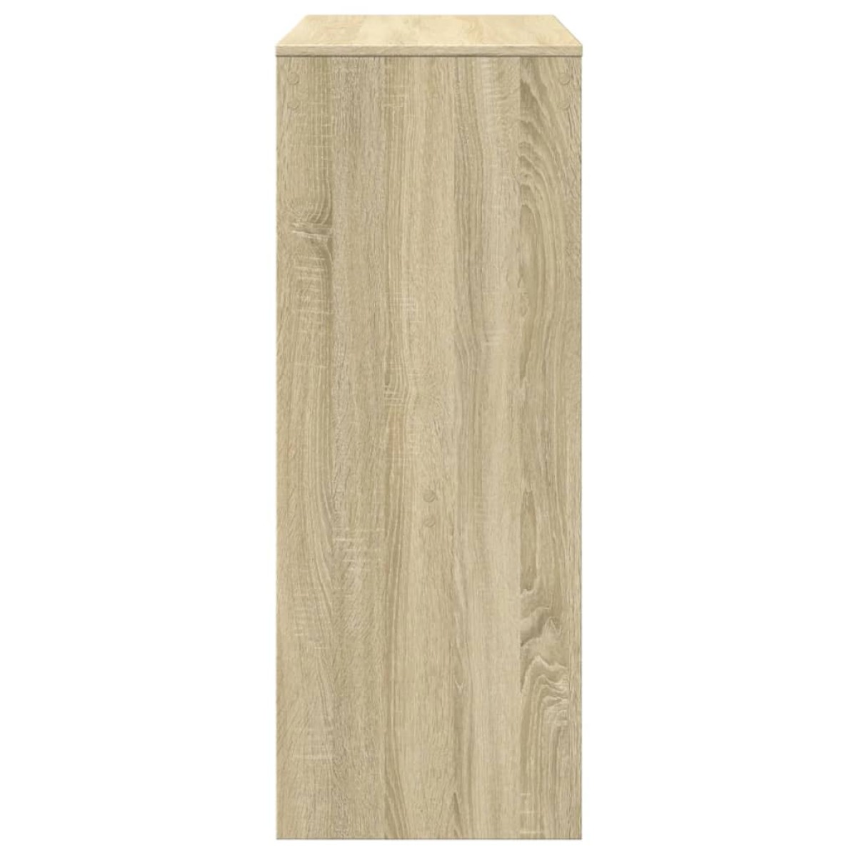 vidaXL Τραπέζι Μπαρ με Ράγες Sonoma Δρυς 90x40x103,5 εκ Επεξεργ. Ξύλο