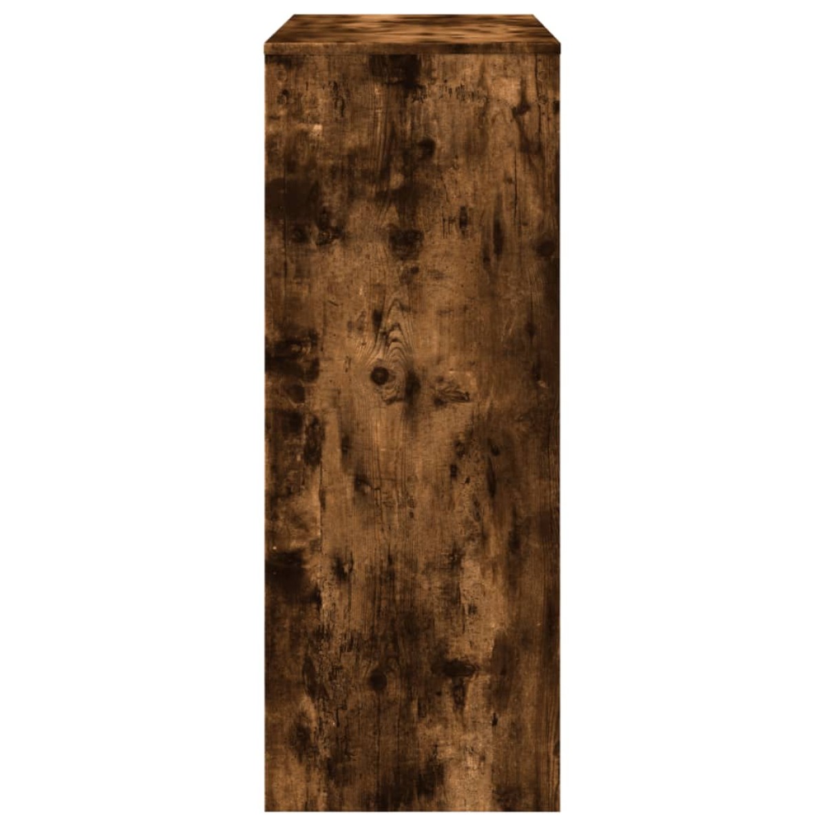 vidaXL Τραπέζι Μπαρ με Ράφια Δρυς 90x40x103,5 εκ. Επεξεργ. Ξύλο