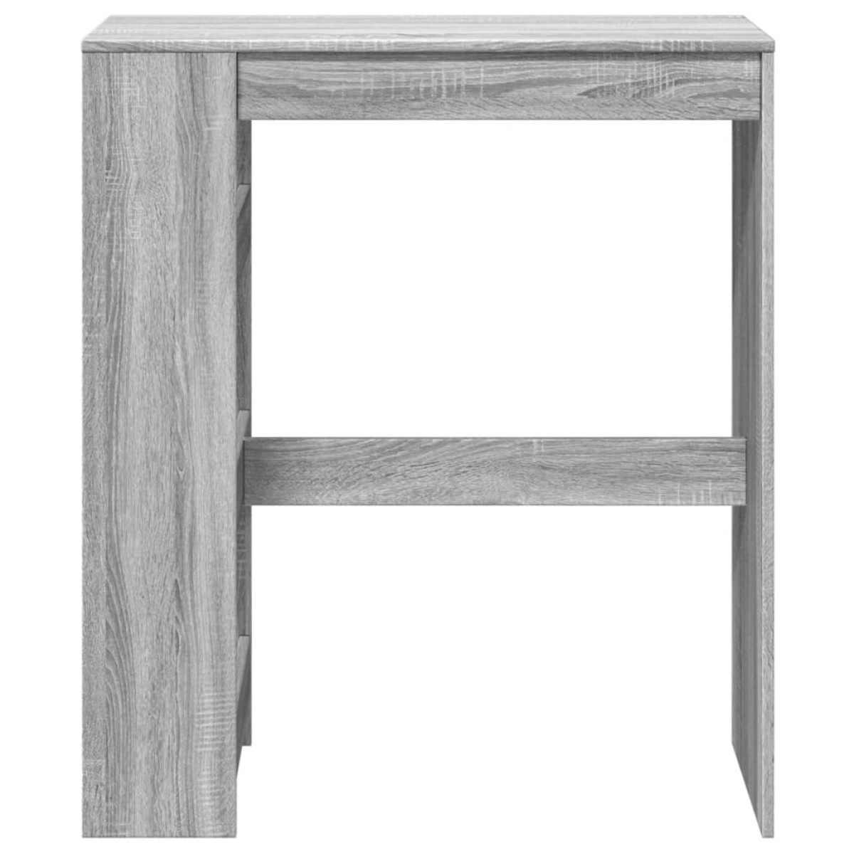 vidaXL Τραπέζι Μπαρ Γκρι Sonoma 90x40x103,5 εκ. από Επεξεργ. Ξύλο