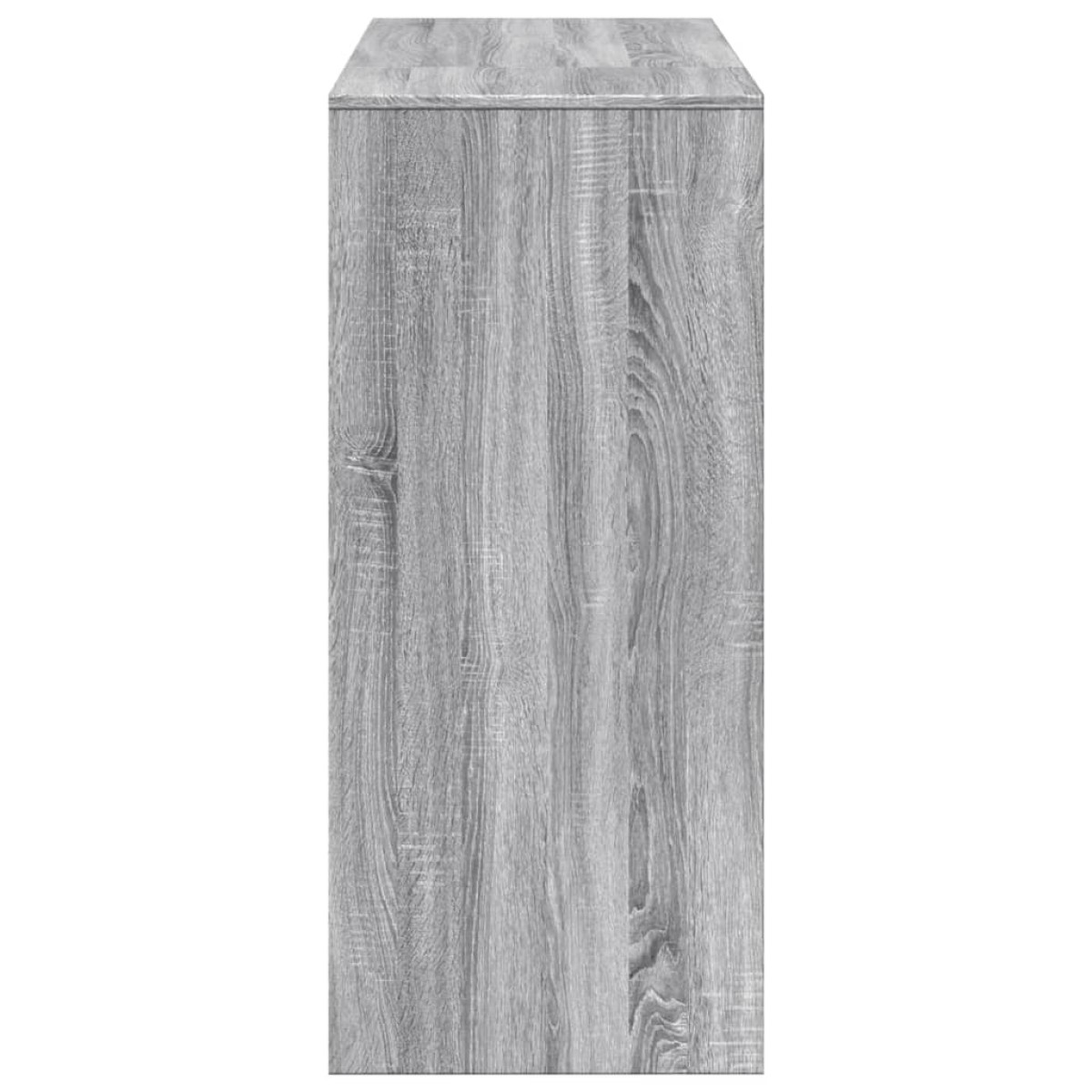 vidaXL Τραπέζι Κονσόλα Γκρι Sonoma 124x46x103,5 εκ. από Επεξεργ. Ξύλο