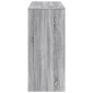 vidaXL Τραπέζι Κονσόλα Γκρι Sonoma 124x46x103,5 εκ. από Επεξεργ. Ξύλο