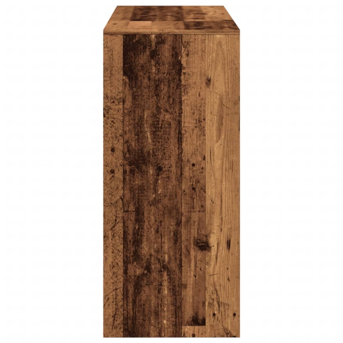 vidaXL Τραπέζι Μπαρ με Ράγες 124x46x103,5 εκ. Επεξεργ. Ξύλο