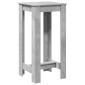 vidaXL Τραπέζι Μπαρ Γκρι Σκυροδέματος 51x50x103,5 εκ. Επεξ. Ξύλο