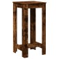 vidaXL Τραπέζι Μπαρ Καπνιστή Δρυς 51x50x103,5 εκ. Επεξ. Ξύλο