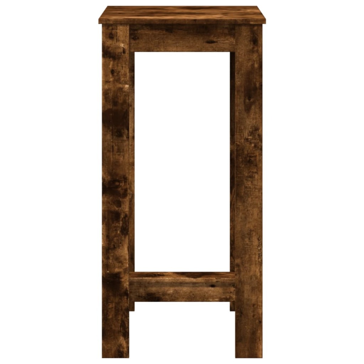 vidaXL Τραπέζι Μπαρ Καπνιστή Δρυς 51x50x103,5 εκ. Επεξ. Ξύλο