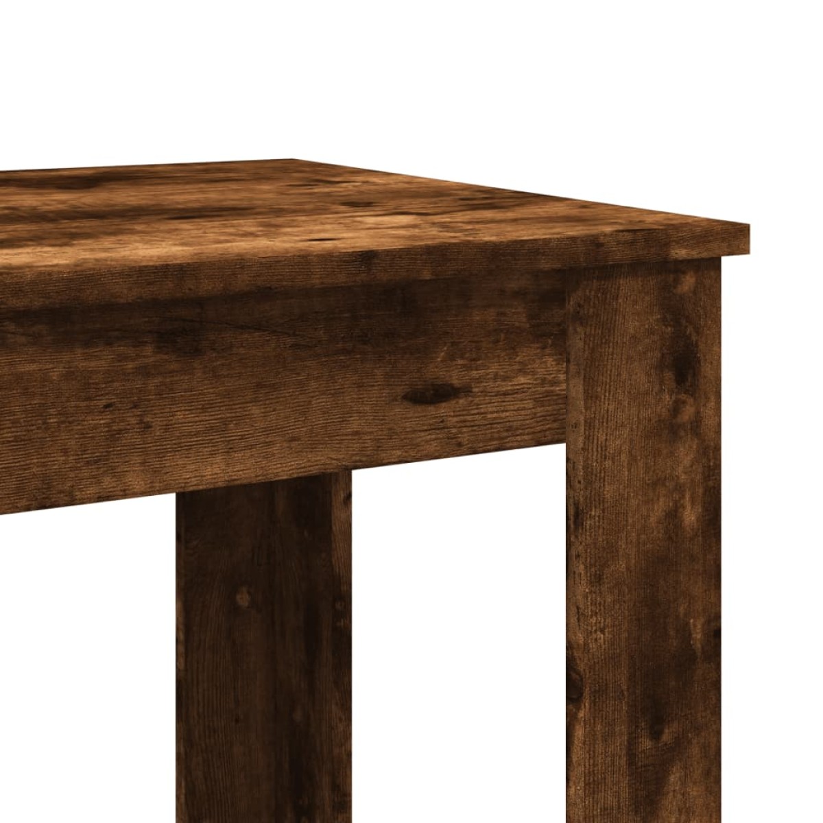 vidaXL Τραπέζι Μπαρ Καπνιστή Δρυς 51x50x103,5 εκ. Επεξ. Ξύλο