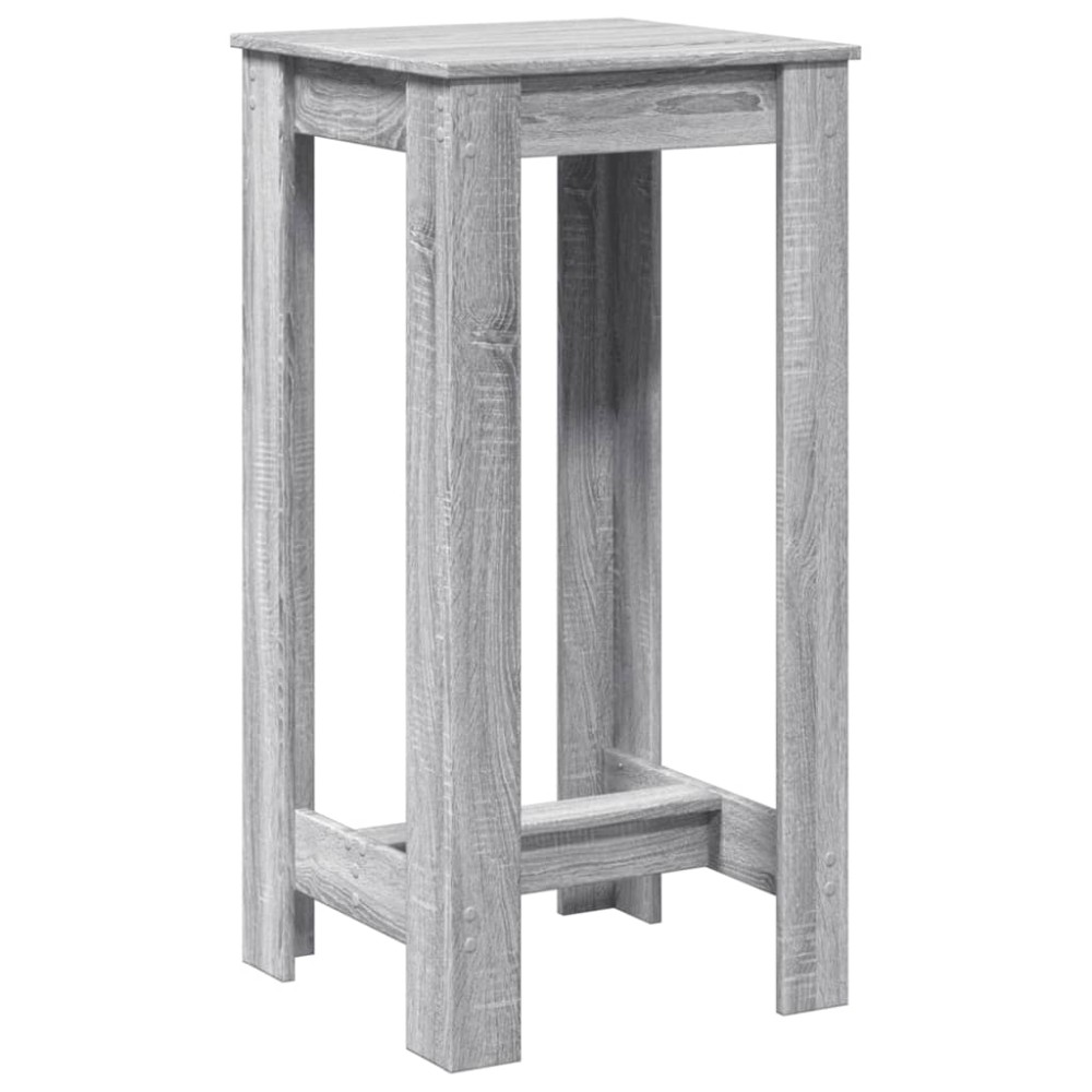 vidaXL Τραπέζι Κονσόλα Γκρι Sonoma 51x50x103,5 εκ. από Επεξεργ. Ξύλο