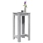 vidaXL Τραπέζι Κονσόλα Γκρι Sonoma 51x50x103,5 εκ. από Επεξεργ. Ξύλο