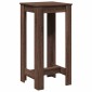 vidaXL Τραπέζι Μπαρ Καφέ Δρυς 51x50x103,5 εκ. Επεξ. Ξύλο