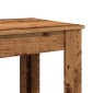 vidaXL Τραπέζι Μπαρ Όψη Παλαιού Ξύλου 51x50x103,5 εκ. Επεξ. Ξύλο