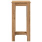 vidaXL Τραπέζι Μπαρ Αρτισιανή Δρυς 51x50x103,5 εκ. Επεξ. Ξύλο
