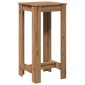 vidaXL Τραπέζι Μπαρ Αρτισιανή Δρυς 51x50x103,5 εκ. Επεξ. Ξύλο