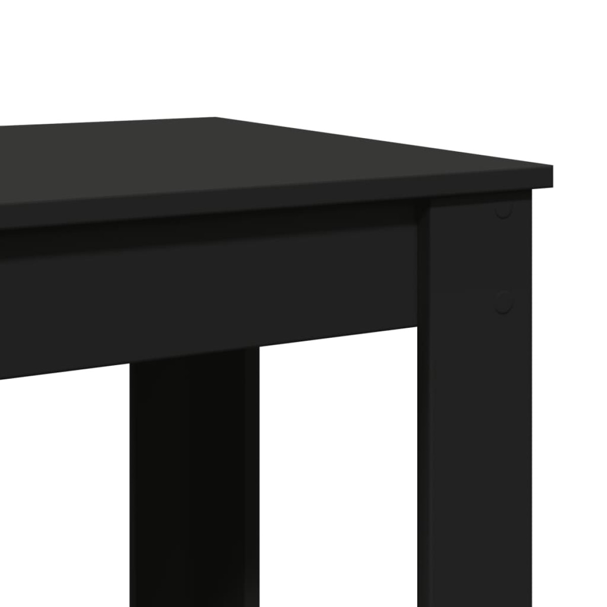 vidaXL Τραπέζι Μπαρ Μαύρο 102x50x103,5εκ. Επεξεργ. Ξύλο