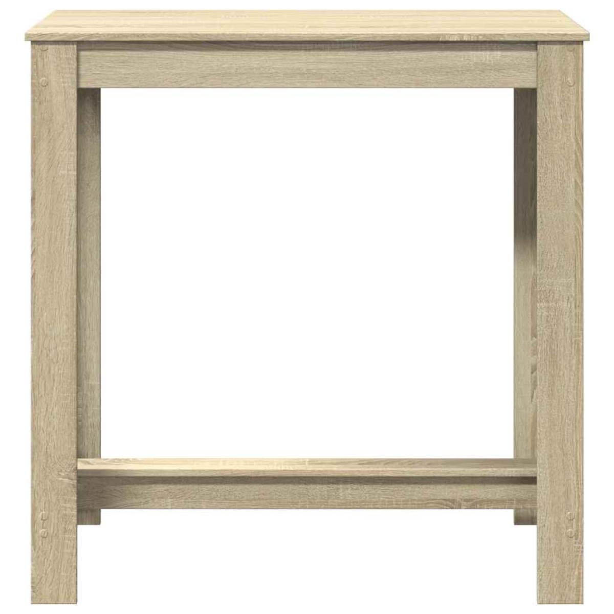vidaXL Τραπέζι Μπαρ Sonoma Δρυς 102x50x103,5εκ. Επεξεργ. Ξύλο